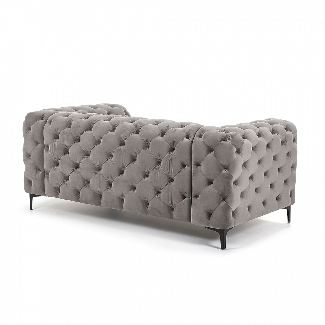 Диван Maisha двухместный серый от La Forma LA FORMA ДИЗАЙНЕРСКИЕ 288903 Серый  - Вид №2