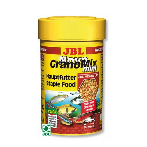 ПР0024832 Корм для рыб NovoGranoMix mini Refill Основной в форме смеси мини-гранул для мал. рыб,100мл JBL 