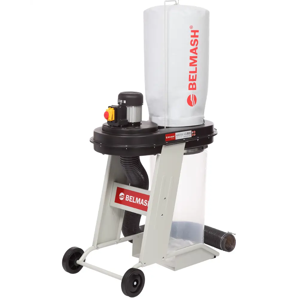 Вытяжная установка для стружки Belmash DC1200, 550 Вт, 60 л 82818209 STLM-2017050  - Вид №1