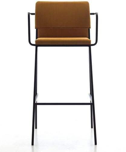 arrmet Стул с обивкой из ткани со спинкой Hat 889 - Вид №1