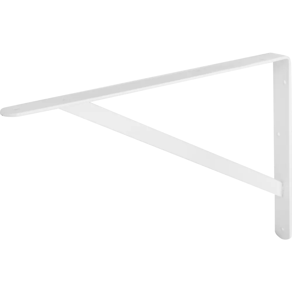 Утилитарный кронштейн Dolmen 26.8x40 см нагрузка до 60 кг цвет белый 89438034 STLM-2176224 Santreyd  - Вид №1