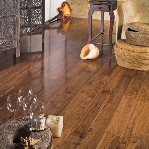 Паркетная доска Coswick Классическая Американский Орех американский Рустик (Гладкая) 300…1845х107,95 мм 13213201 - Вид №2