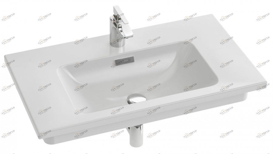 EXAE112-00 Подвесная раковина настенная прямоугольная JACOB DELAFON VOX белая