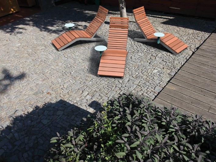 mmcité1 Садовая кушетка из стали и дерева  Rva150  - Вид №16