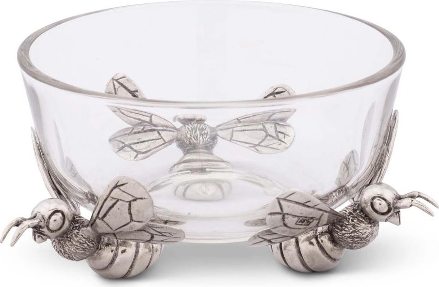 10648858 Vagabond House Конфетница Vagabond House Пчелы 11см, стекло Стекло 