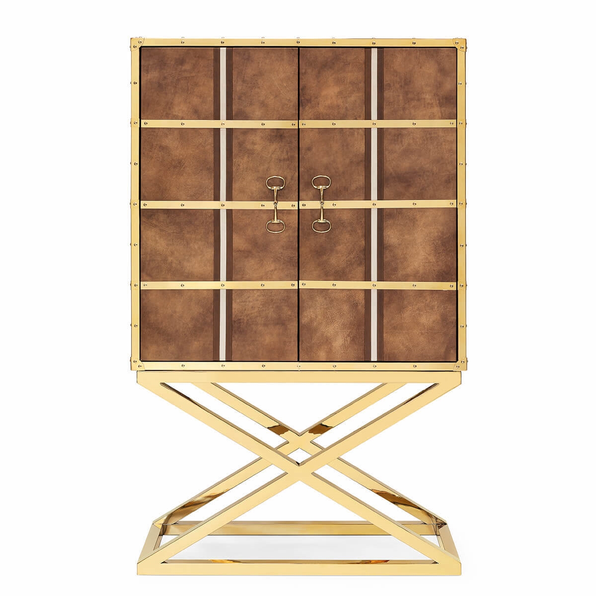 706072-76 ABHIKA ШКАФ MASSY H180 108X48 BROWN 