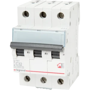 Автоматический выключатель Legrand TX3 3P C32 А 6 кА
