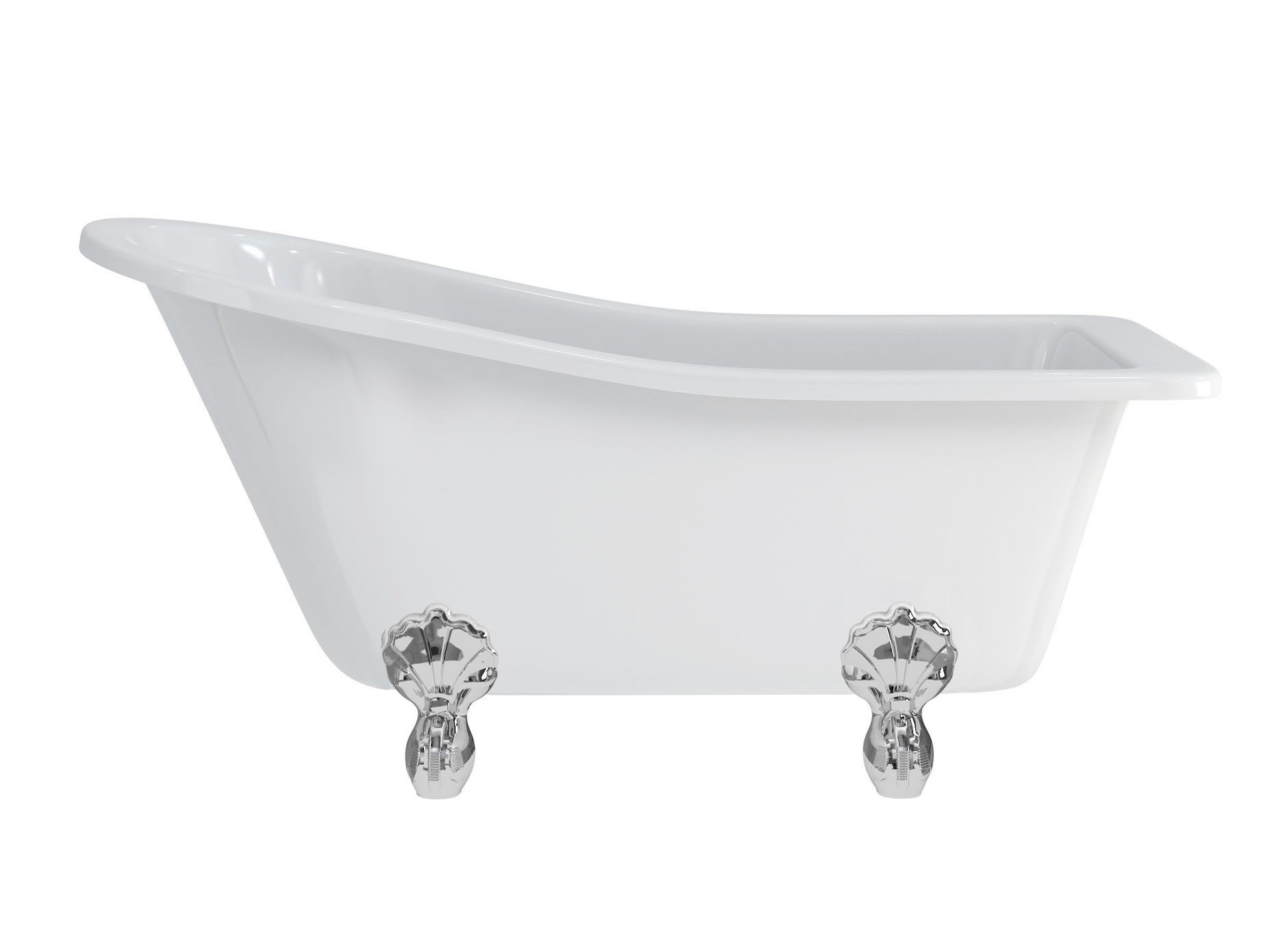 Овальная акриловая ванна на ногах Burlington BUCKINGHAM ARCH-00102839 - Вид №12