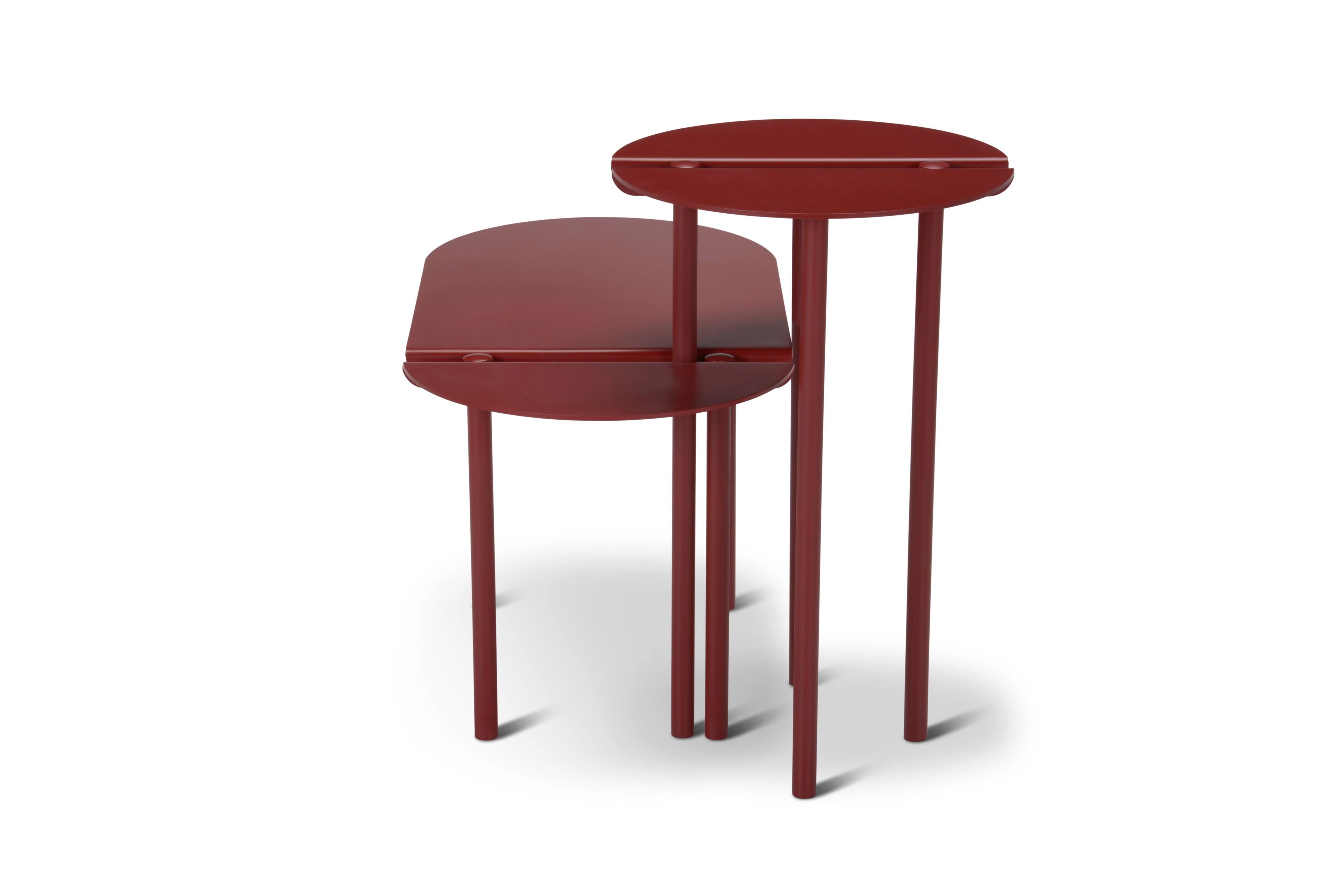 Металлический овальный журнальный столик Adrenalina Orit ARCH-00072170 - Вид №6