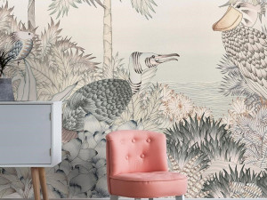 Обои для всех возрастов, ПВХ бесплатно, ЭКО, моющиеся