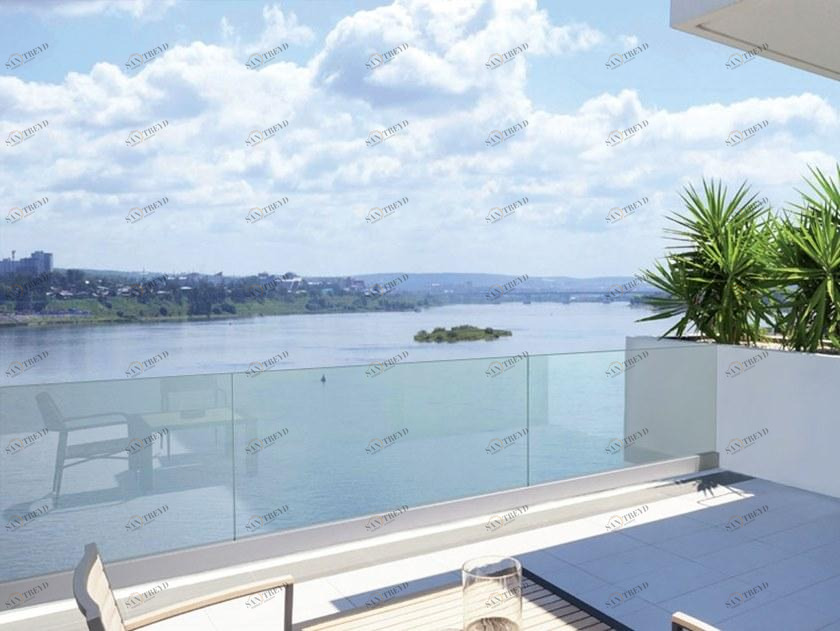 Metalglas Bonomi Полурегулируемая балюстрада sun-id-1347862