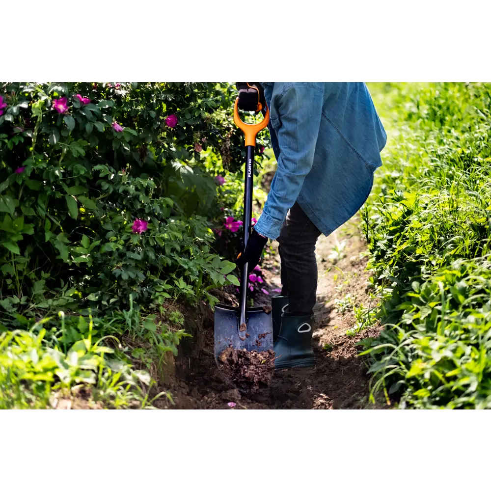 Штыковая лопата Plantic Terra для садовых и строительных работ 84953712 STLM-0057314 - Вид №10