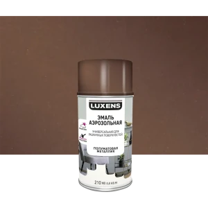 Эмаль аэрозольная декоративная Luxens сатинированная металлик цвет медный 210 мл