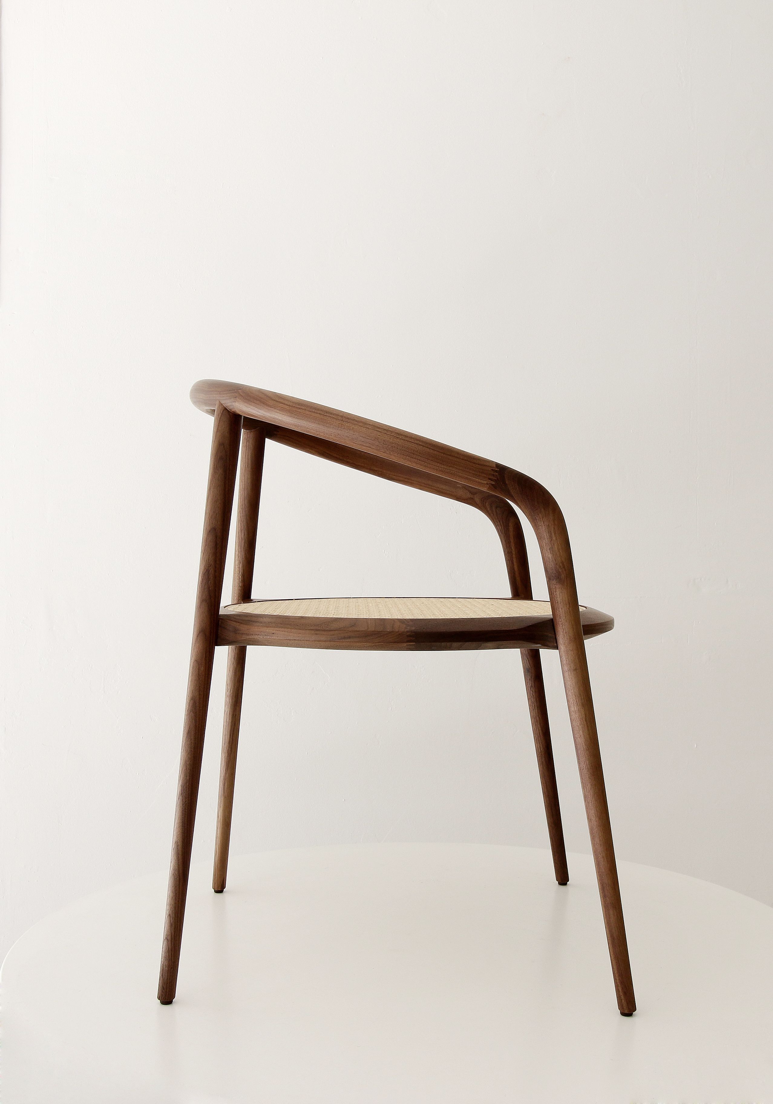 Стул грецкого ореха с подлокотниками Branca Lisboa ARANHA ARCH-00003289 - Вид №2