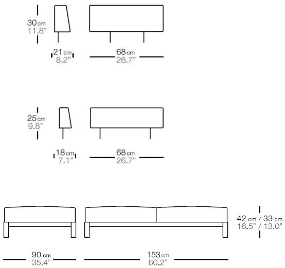 Bivaq Садовый диван 2-х местный в цвете vinytex Nak sun-id-1425003 - Вид №2
