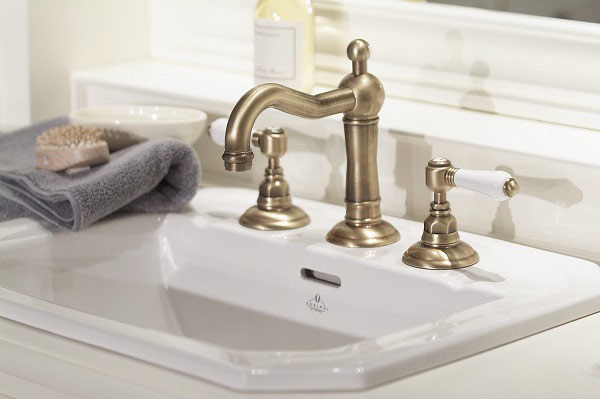 1427 ** 18 Смеситель для умывальника с поворотным изливом Nicolazzi Series Traditional  - Вид №17