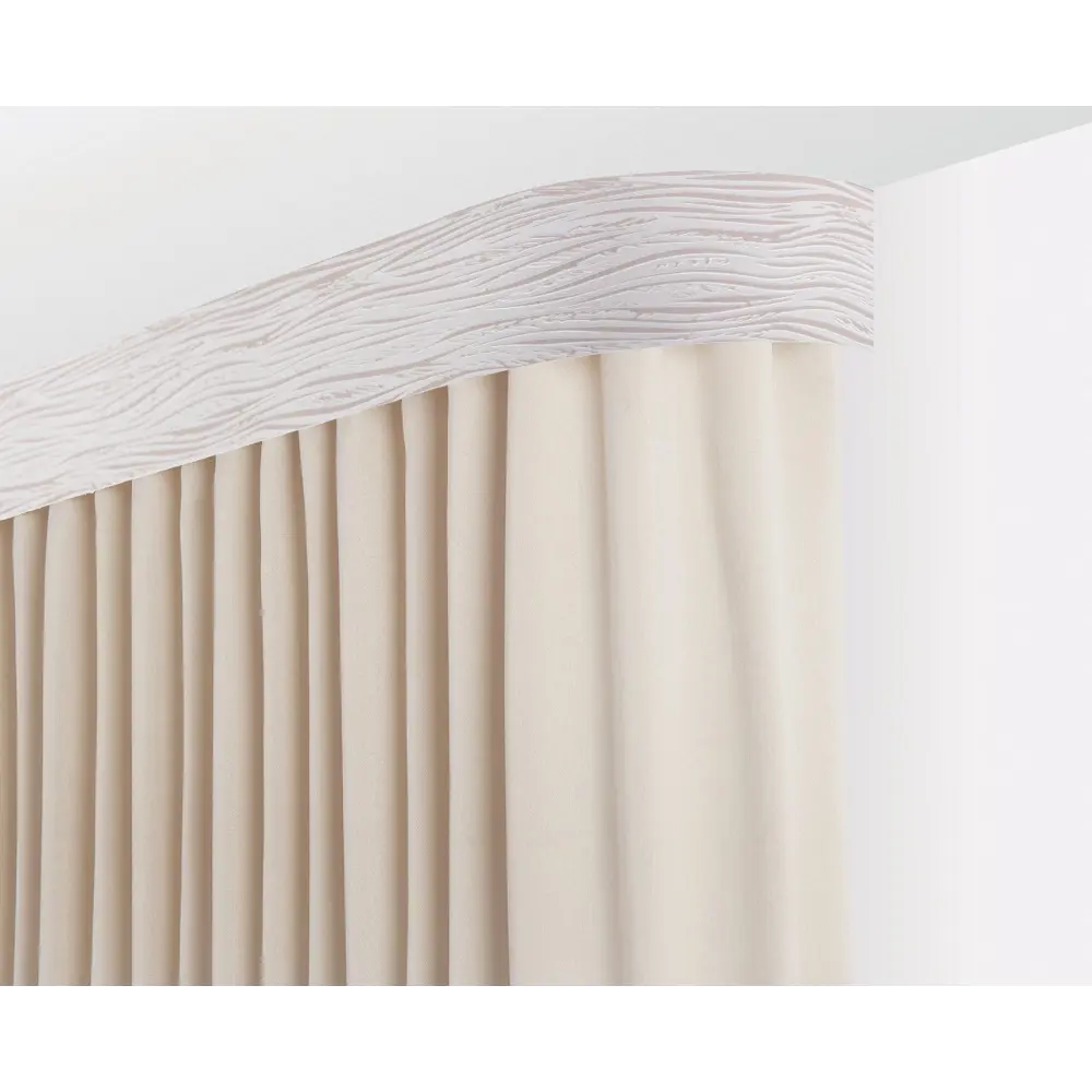 Карниз трехрядный Legrand Эдельвейс 240 см пластик цвет мокко DOMLEGRAND STLM-2193245 - Вид №2