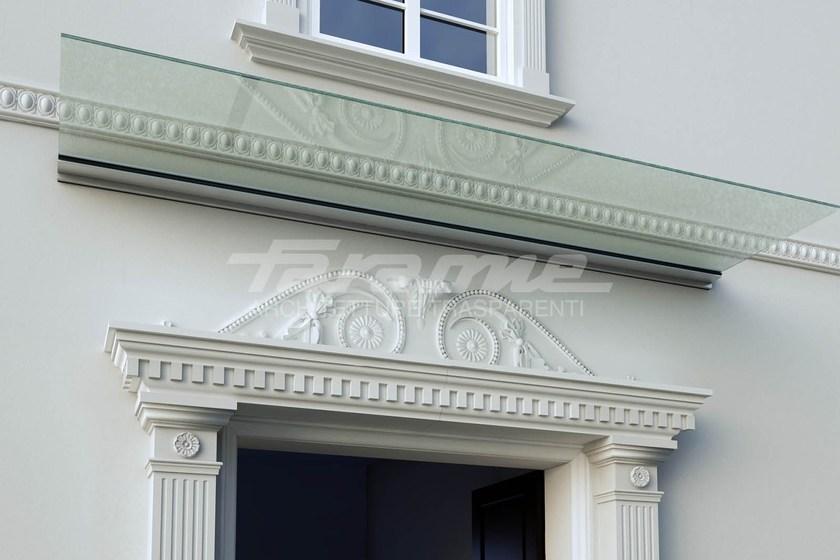 FARAONE Навес из алюминия и стекла с подсветкой Linea sun-id-1435559 - Вид №6