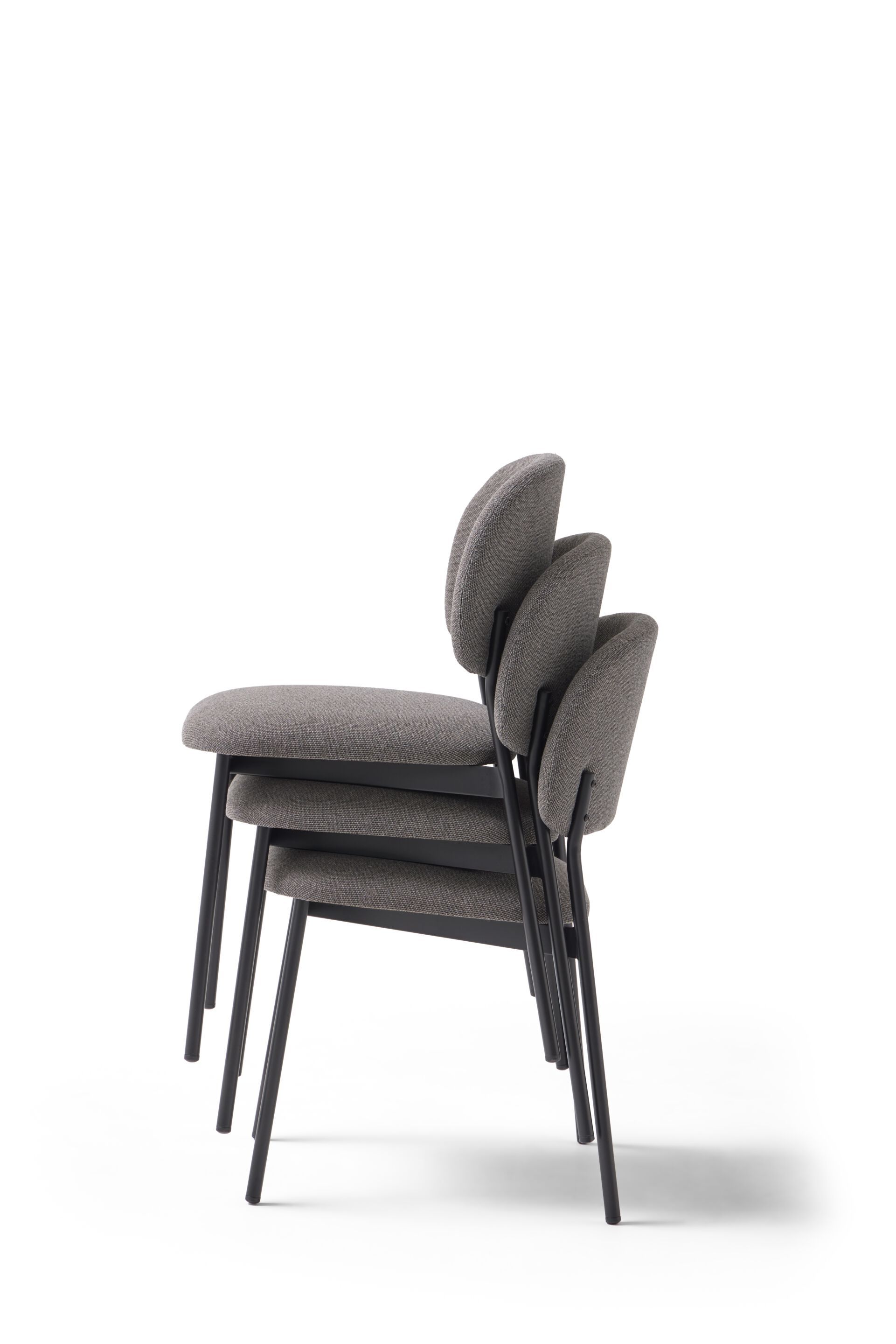 Штабелируемый тканевый мягкий стул Blasco&Vila RC Metal ARCH-00034021 - Вид №2