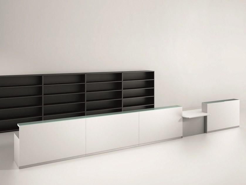 Ultom Высокий модульный офисный книжный шкаф Bengentile sun-id-1458714 - Вид №7