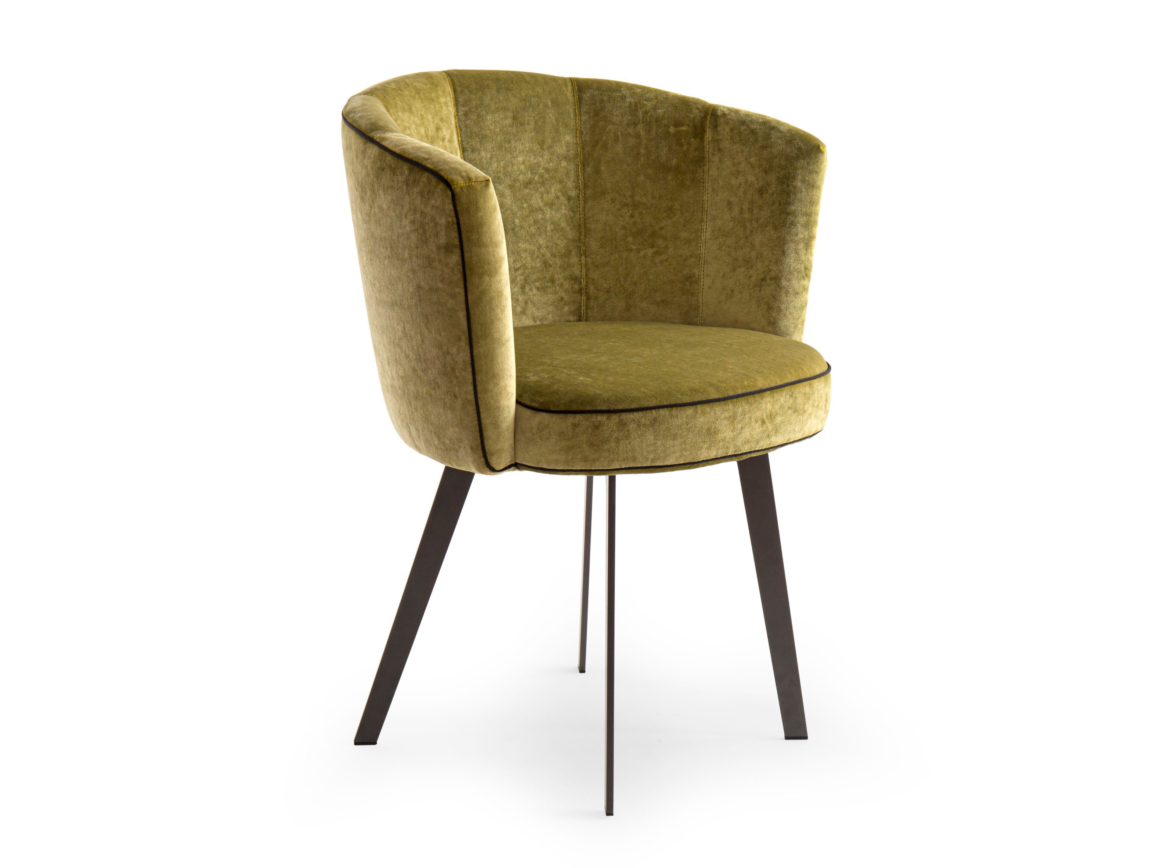 Мягкий стул из ткани Borzalino Diva ARCH-00134292