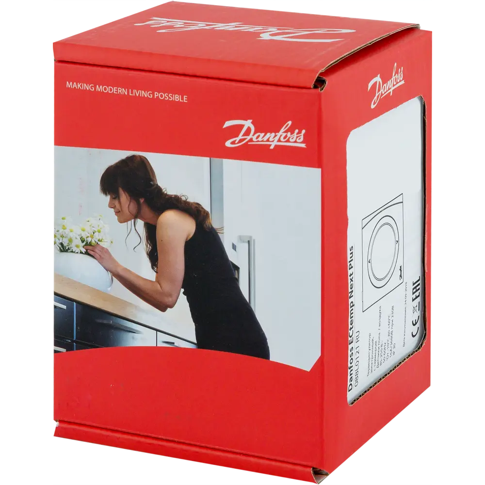 Терморегулятор для теплого пола Danfoss ECtemp Next Plus цифровой, 3520 Вт, цвет белый 82320102 STLM-2082409  - Вид №3