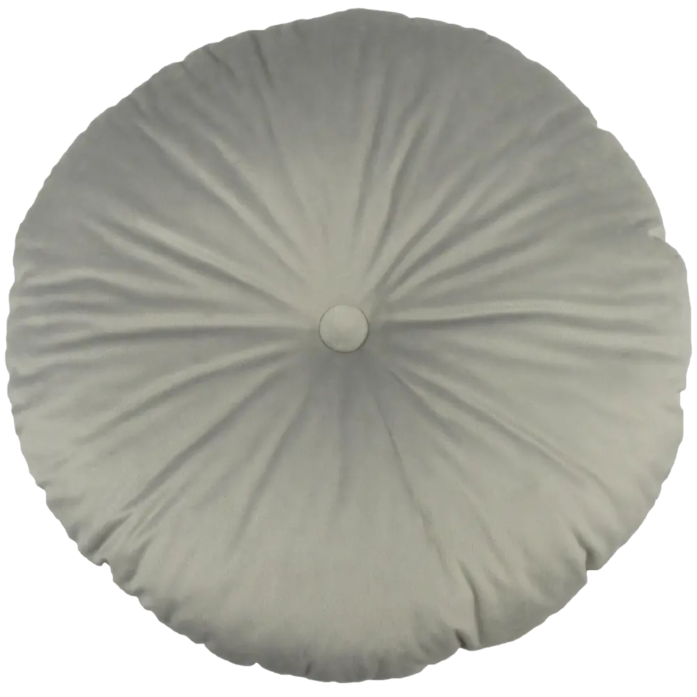 Подушка круглая Ø45 см цвет серый 82675610 STLM-2206724 LINEN WAY 