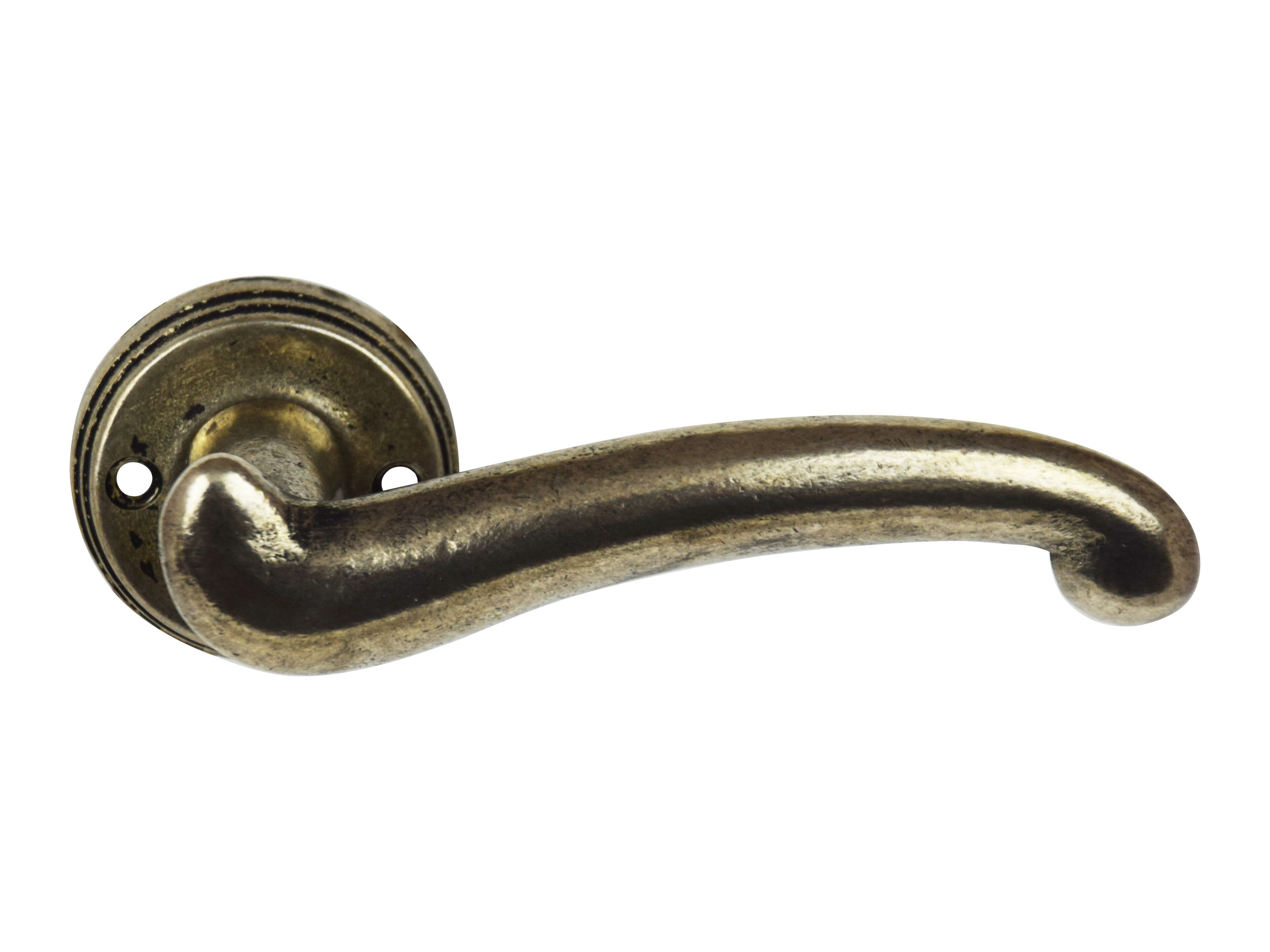 Бронзовая ручка на розетке GIARA ART DESIGN-BRONZE Готика ARCH-00135111 - Вид №2