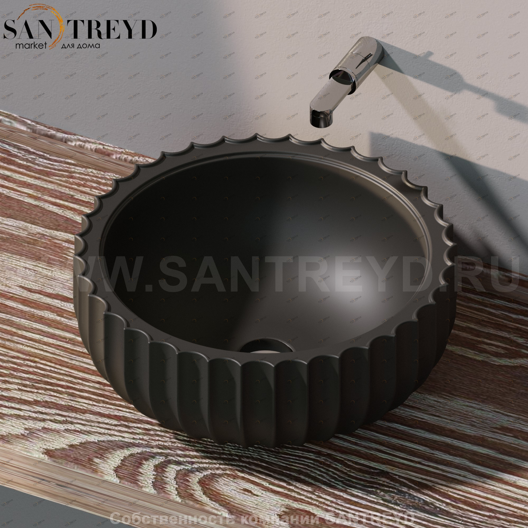 SE50A7006 Накладная раковина на столешницу  круглая Ceramica Flaminia Settecento