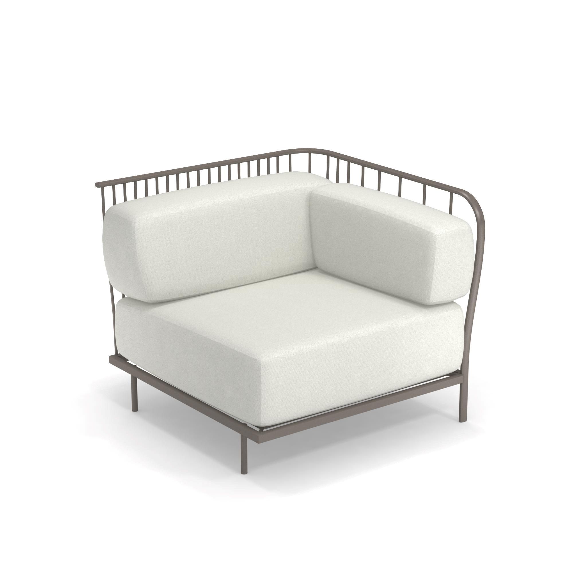 Тканевое мягкое угловое садовое кресло emu Cannolè ARCH-00124032 - Вид №26