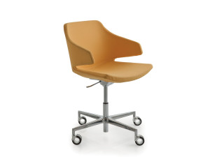 Ткань регулируемая высота спиц стул с колесами