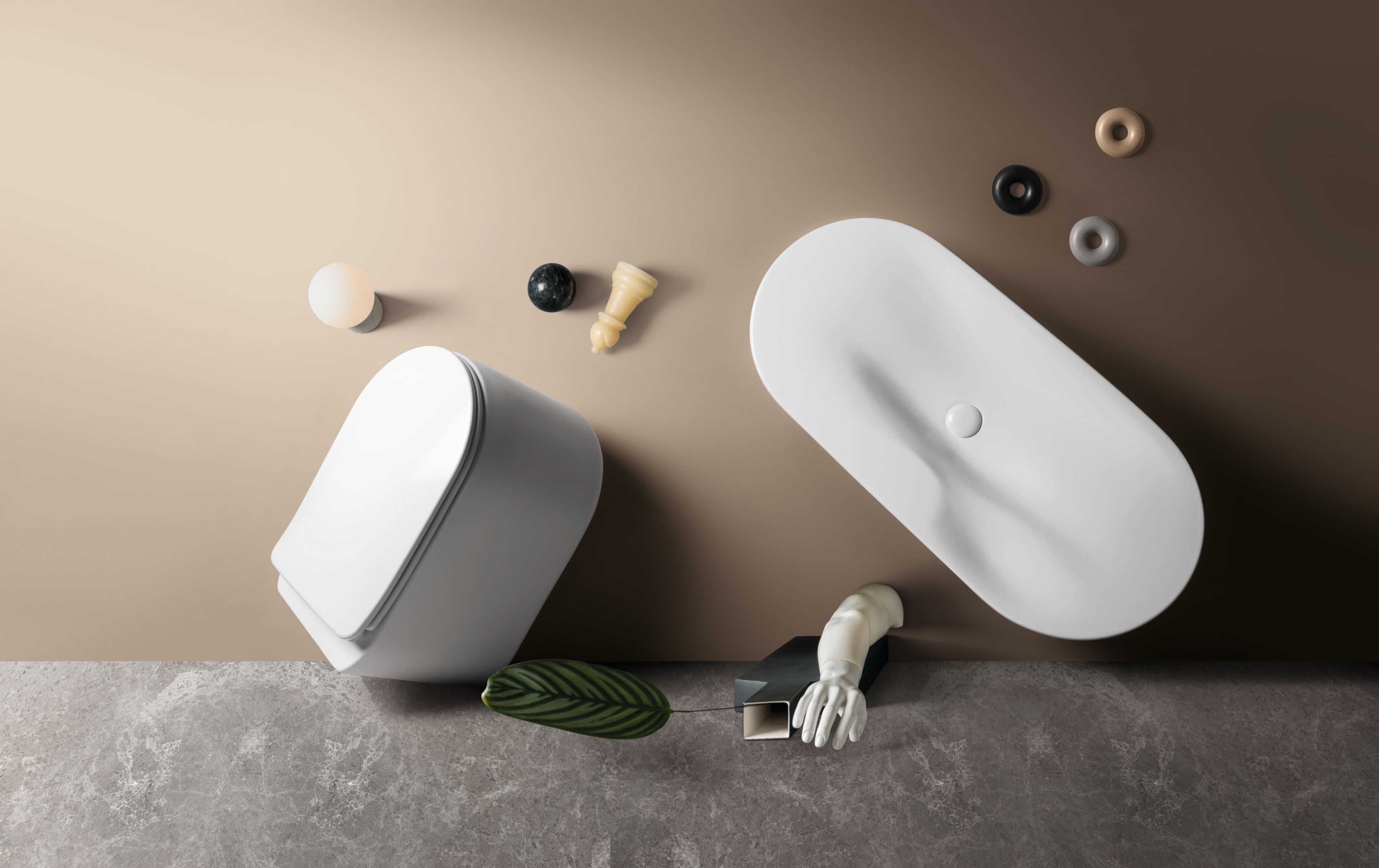 Керамическое подвесное биде Axa Delano ARCH-00066935 - Вид №10