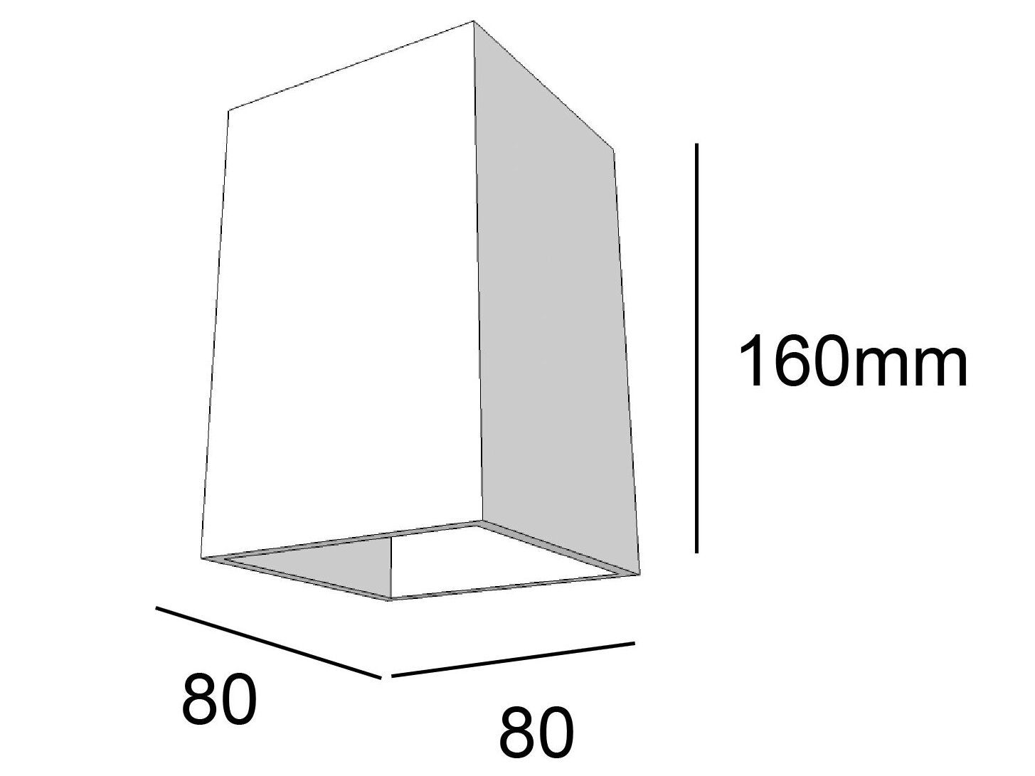 Алюминиевый настенный светильник BEL-LIGHTING Куб ARCH-00140706 - Вид №3