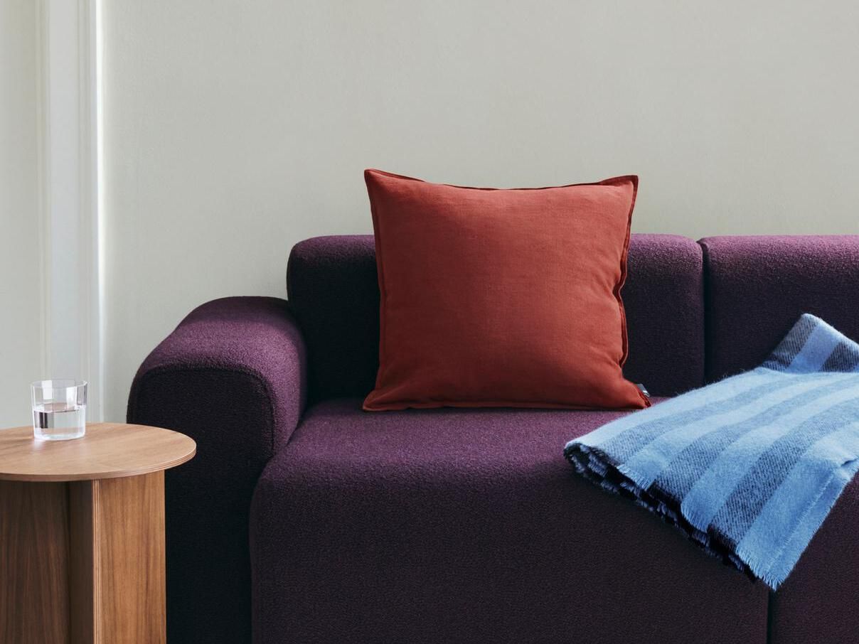 Льняная однотонная наволочка Hay LINEN ARCH-00063070 - Вид №4