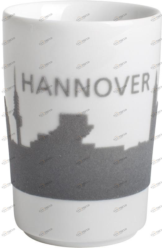 394605A26516C Пять чувств макси-чашки 0,35 л сенсорный! Очертания Hanover серый Kahla-porzellan 