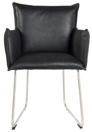 Jess Кожаное кресло с салазками и подлокотниками sun-id-1503993 - Вид №4