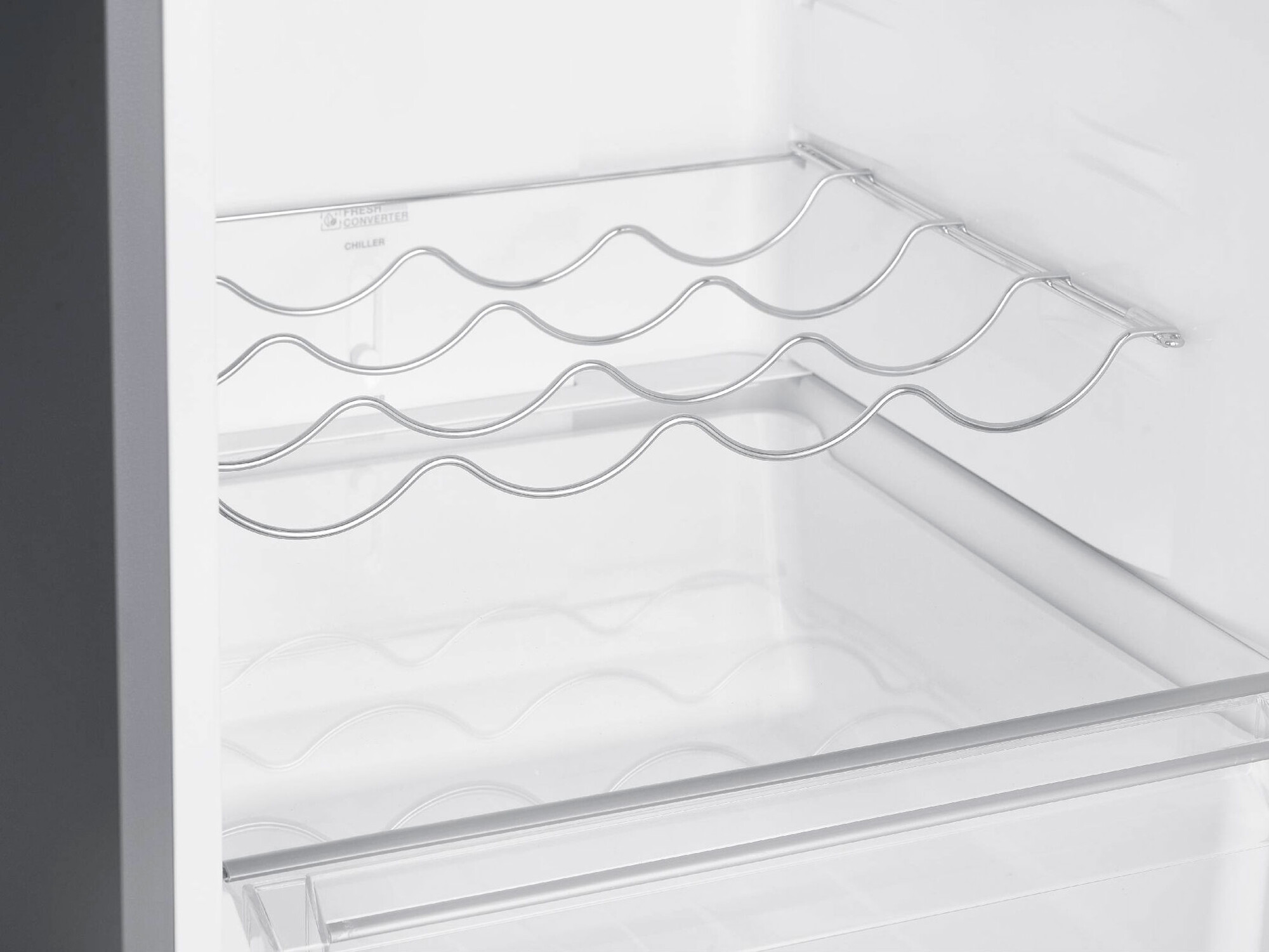 9158176 Холодильник с морозильником   Korting KNFC 62980 X серебристый STDN-0085379 - Вид №8