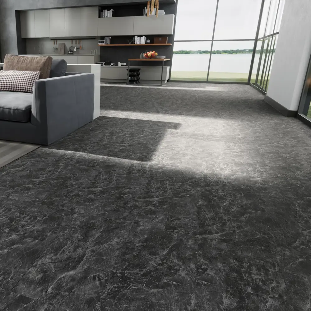 Santreyd SPC плитка VARIATION GRIGIO Carbone с подложкой 88010971