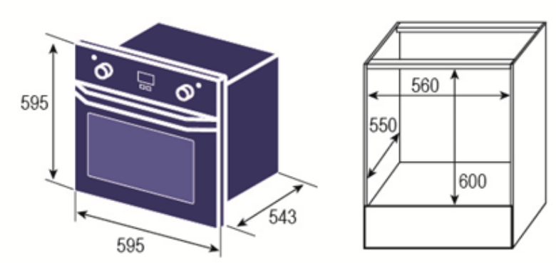 9909731 Электрический духовой шкаф Zigmund & Shtain E 138 X бежевый STDN-0093952 - Вид №9