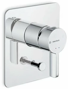 newform Смеситель для душа, однорычажный, с переключателем Blink chic 71070e - 71170e