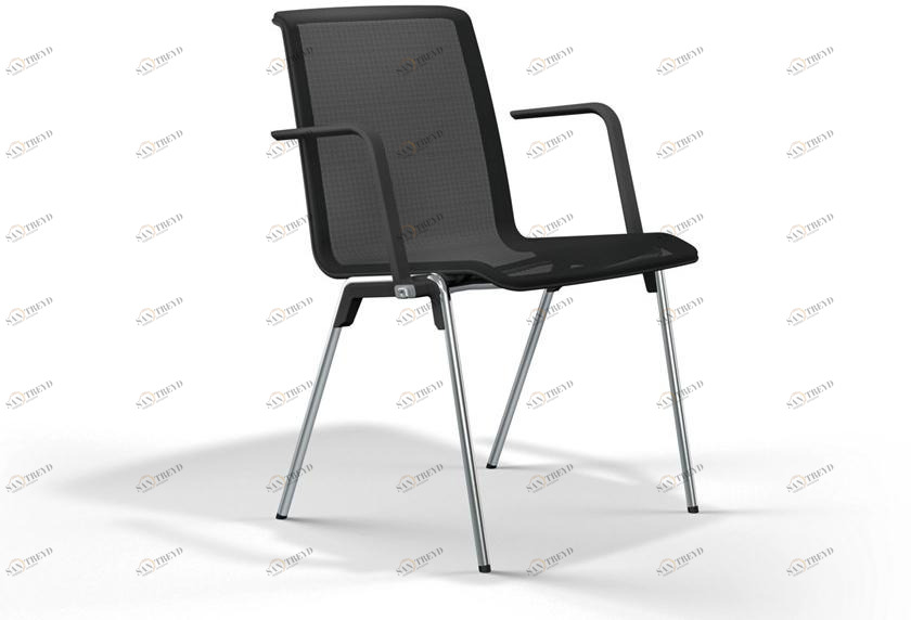 Brunner Стул из сетки с подлокотниками Hero plus 4609/a