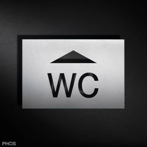 BS0105 Комбинация знаков пиктограммы туалета PHOS
