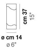 Vetreria Vistosi Настольная лампа из стекла Lio sun-id-1358491 - Вид №2