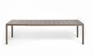 Nardi Выдвижной прямоугольный алюминиевый стол Rio