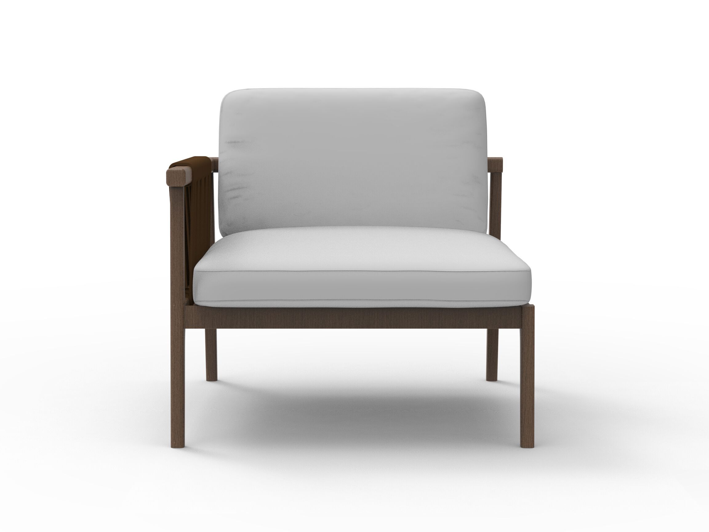 Терминальный модуль для садового дивана в iroko Rever Понца ARCH-00037419 - Вид №1