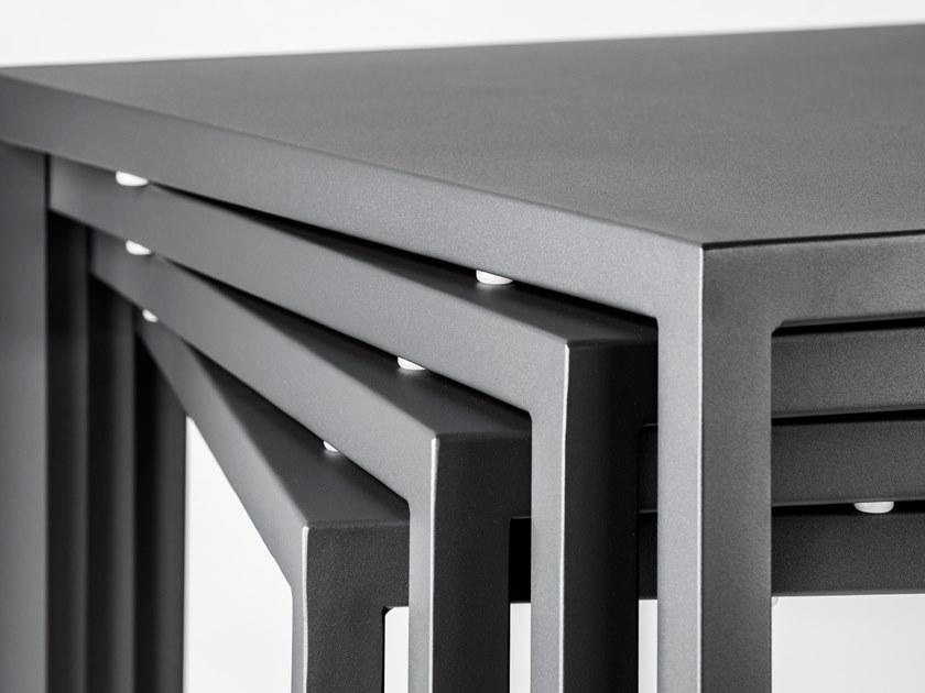 Mara Садовый стол из металла квадратный  222  - Вид №4