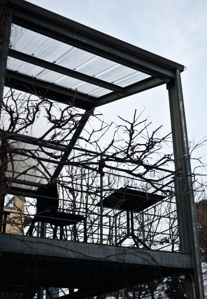 Квадратный складной журнальный столик Kristalia Poule ARCH-00133917 - Вид №5