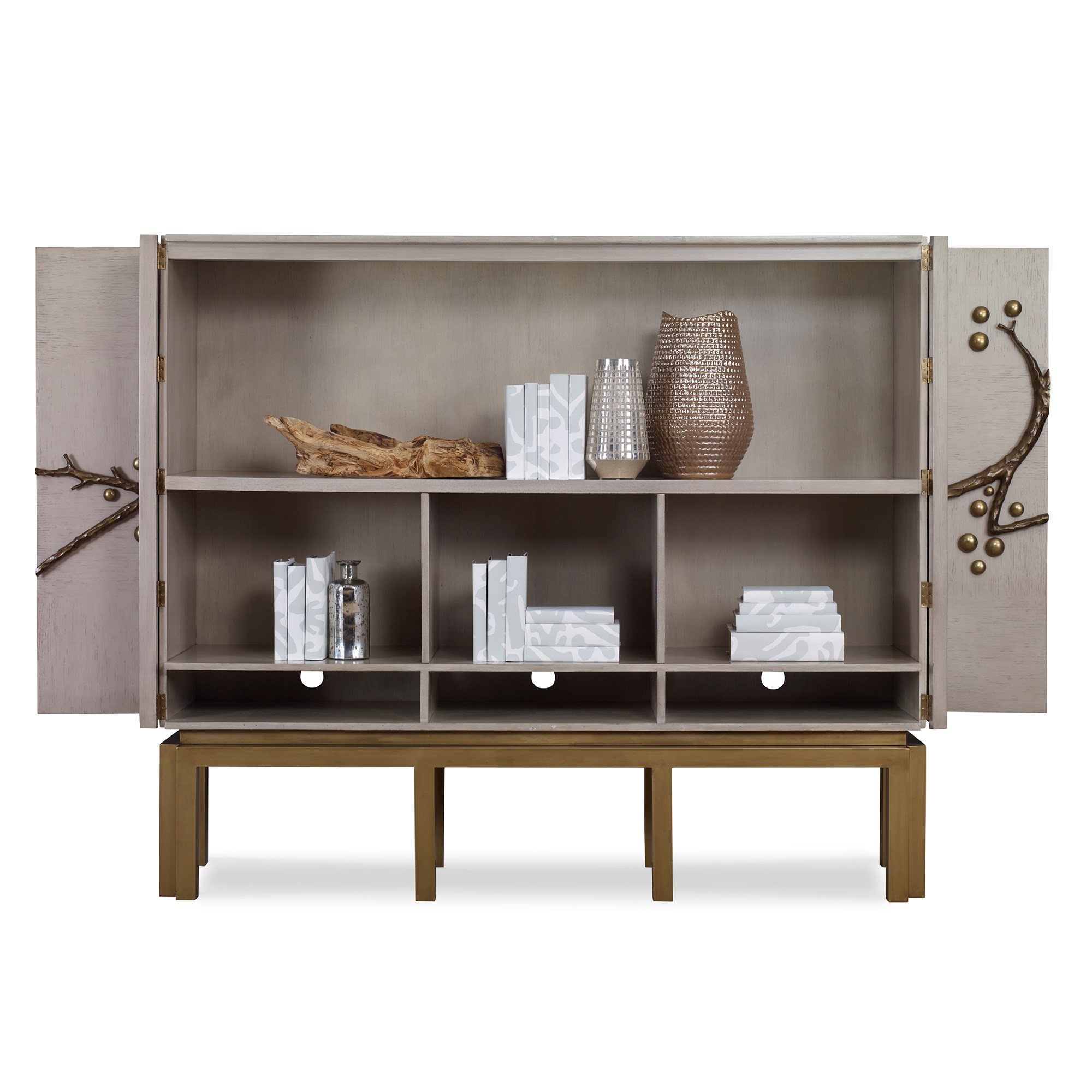 Шкафы 06809-890-066 Cherry Blossom Cabinet - Oak Ambella  - Вид №5