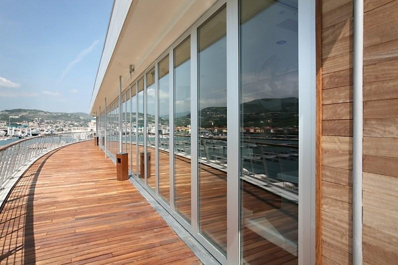 ANAUNIA Подвижные звуконепроницаемые стеклянные стены для улицы sun-id-1471157 - Вид №2