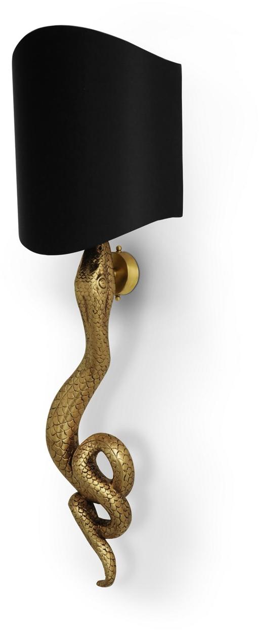 KOKET Бра с прямым и отраженным светом сусального золота Serpentine sun-id-1409131 - Вид №4